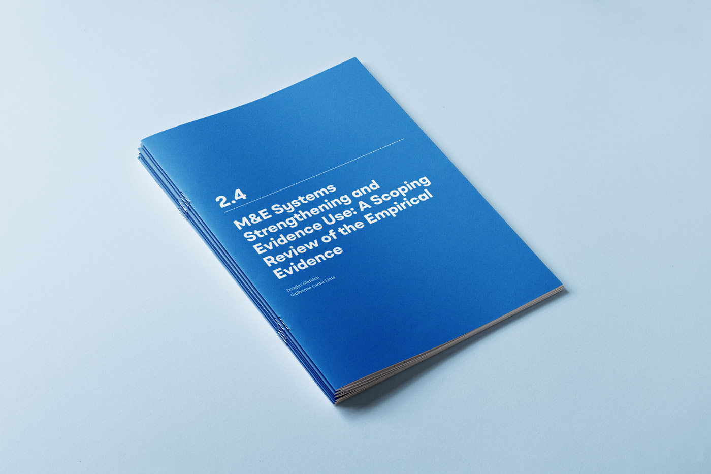 M&E Systems  Strengthening and  Evidence Use: A Scoping  Review of the Empirical  Evidence